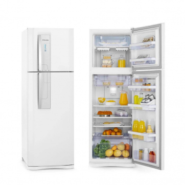 Geladeira/refrigerador 382 Litros 2 Portas Branco - Electrolux - 220v - Df42